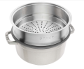 Garnek żeliwny okrągły z wkładem Staub - 3.8 ltr, Biała trufla - 1854754