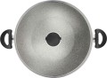 Wok granitowy indukcyjny z 2 uchwytami i pokrywką Ballarini Ferrara - 36 cm - 1313085