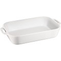 Prostokątny półmisek ceramiczny Staub - 4.5 ltr, Biały - 2695104