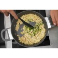 Głęboka patelnia granitowa z 2 uchywtami i pokrywką Ballarini Murano - 24 cm - 1192026