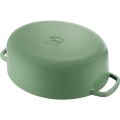 Garnek żeliwny owalny Ballarini Bellamonte - Zielony, 5.5 ltr - 1732965