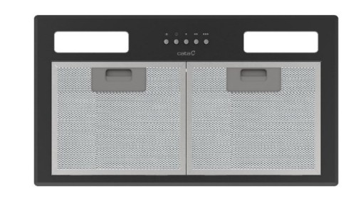 Osłona CATA GT-PLUS 45 BK /M Zadaszenie Klasa efektywności energetycznej C Szerokość 60 cm 645 m3/h Sterowanie mechaniczne LED Czarny - 2695553
