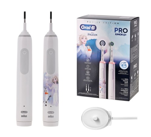 Zestaw 2 szczoteczek Oral-B 3 3000 i Junior Frozen - 2415458