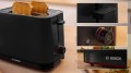Bosch TAT3M123 toster 2 kaw. 950 W Czarny - 2110008