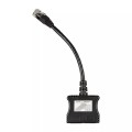 Rozgałęźnik RJ45 1xRJ45 męski/15cm/2xRJ45 żeński - 1909937
