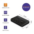 Stacja dokująca dysków SSD M.2 NVMe SATA USB-C DUAL 2 x 2TB - 2002266
