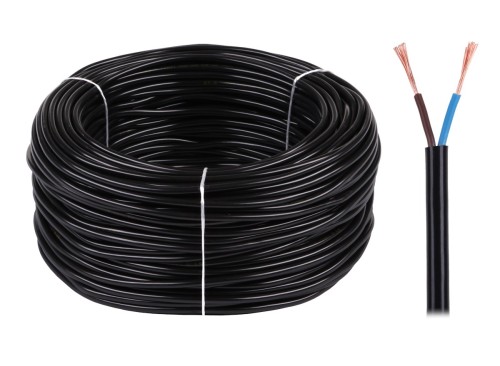 Przewód elektryczny linka OMY 2x0,75mm2 300V ELEKTROKABEL 100m - 2443429