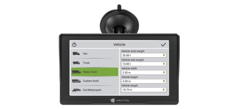 Navitel GPS Navigator E777 TRUCK 800 × 480 GPS (satelitarny) Dołączone mapy - 2696686