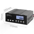 Qoltec Inteligentna mikroprocesorowa ładowarka 12V | 12.6V | 24V | Prostownik z funkcją naprawy do AGM GEL | LCD - 2664001