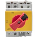 Qoltec Rozłącznik izolacyjny DC z funkcją blokady | Wyłącznik główny| 1200V | 32A | 8kV | 4P - 2002535