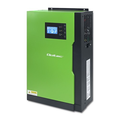 Hybrydowy inwerter solarny Qoltec Off-Grid 6KVA | 3,5kW | 100A | 24V | MPPT | Sinus - 2696748