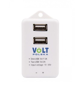Moduł gniazd CYBER USB do regulatorów SOL MPPT 20A-60A [2 x gniazdo USB]