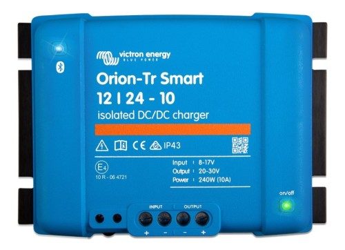 Orion-Tr Smart 12/24-10A Izolowana ładowarka DC-DC - 2696801