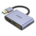 Adapter Unitek USB-A na HDMI i VGA, FullHD - 2696967