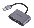 Adapter Unitek USB-A na HDMI i VGA, FullHD - 1037824