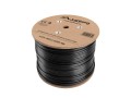 KABEL LAN FTP KAT.6 305M DRUT OUTDOOR ŻELOWANY CU CZARNY FLUKE PASSED LANBERG - 1169852