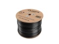 KABEL LAN FTP KAT.5E 305M DRUT OUTDOOR ŻELOWANY CU CZARNY FLUKE PASSED LANBERG - 1169850