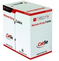 Kabel Skrętka Kat 5e UTP Drut 305m Box Szara SOHO CCA - 1125072