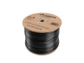 KABEL LAN UTP KAT.5E 305M DRUT OUTDOOR ŻELOWANY CU CZARNY FLUKE PASSED LANBERG - 740536