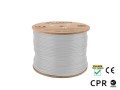 KABEL LAN SFTP KAT.7 305M DRUT CU LSZH SZARY CPR + FLUKE PASSED LANBERG - 910300