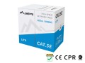 KABEL LAN UTP KAT.5E 305M DRUT CU SZARY CPR FLUKE PASSED LANBERG - 2697016