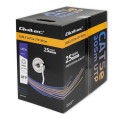 Qoltec Kabel sieciowy/skrętka UTP | CAT5E | 305m | PVC szary - 2697017