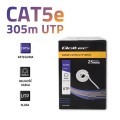 Qoltec Kabel sieciowy/skrętka UTP | CAT5E | 305m | PVC szary - 1323380