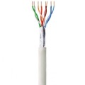 Kabel skrętka Cat5e F/UTP drut miedź LSZH 305m szara - 1452211