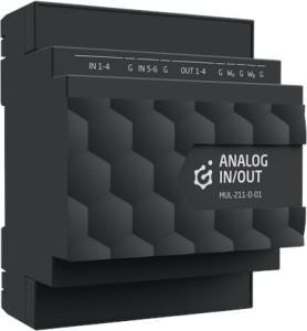 Moduł wejść i wyjść analogowych Grenton / wspiera 1-wire / montaż na szynie DIN / TF-Bus