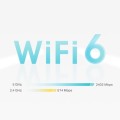 TP-Link AX3000 Dual-band (2.4 GHz/5 GHz) Wi-Fi 6 (802.11ax) Biały 3 Wewnętrzne - 2351624