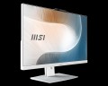 MSI AIO Modern AM242P 12M-2005EU Intel i5-1235U 24" IPS LED FHD Non-Touch Anti-Glare 16GB SSD500GB M.2 AX211 WiFi 6E Windows 11 Pro White - 2697181