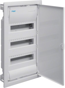 Rozdzielnica podtynkowa HAGER Volta VU48AT 4-rzędowa, 48 modułów, II kl, IP30, QuickConnect