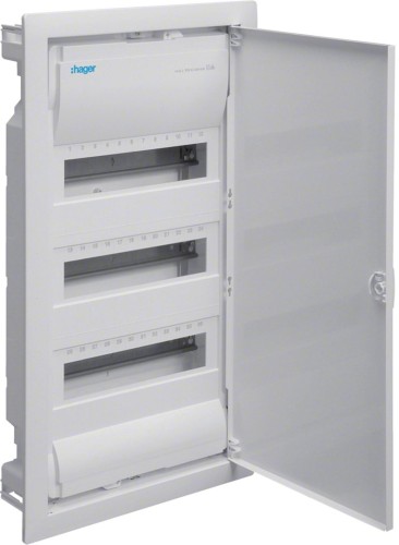 Rozdzielnica podtynkowa 4R/48M II klasy IP30, QC (VU48AT) - 2691902