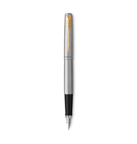 Parker Jotter wieczne pióro Czarny, Złoto, Stal nierdzewna 1 szt. - 2374904