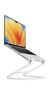 Stojak Twelve South Curve Flex - justierbarer Aluminum Stand biały