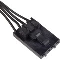 Wentylator Corsair iCUE QL140 RGB PWM - 140mm, czarny - 2696482