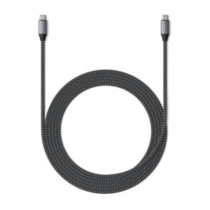Satechi - kabel USB-C - USB-C 100W 2m (space gray)