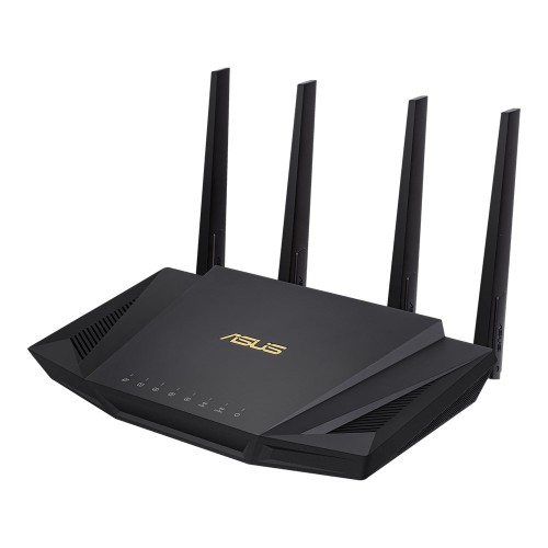 ASUS RT-AX58U router bezprzewodowy Gigabit Ethernet Dual-band (2.4 GHz/5 GHz) Czarny - 2697095