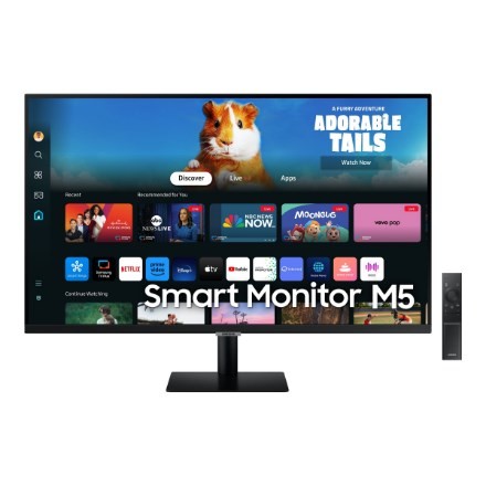 Samsung LS27DM500EUXDU M5 M50D | 27 " | VA | godz. 16:9 | 60 Hz | 4 ms | 1920 x 1080 pikseli | 250 cd/m2 | Ilość portów HDMI: 2 | Czarny - 2698090