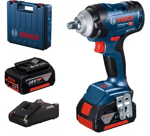 BOSCH.KLUCZ UD.1/2" GDS 18V-400 2x5,0Ah 400Nm WALIZKA - 2698198