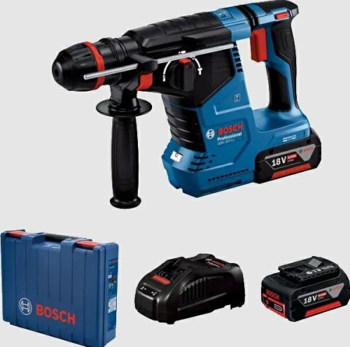 BOSCH.MŁOTOWIERTARKA GBH 187-LI 2,4J 2x5,0Ah ONE CHUCK - 2698233
