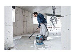 Bosch GAS 18V-10 L Professional Czarny, Niebieski