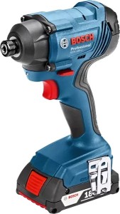 Bosch 0 601 9G5 123 klucz zasilany 1/4" 3600 RPM 160 N·m Czarny, Niebieski 18 V