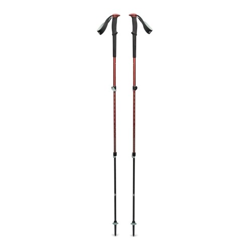 Kije trekkingowe Black Diamond Trail Back Trekking Poles Iron Red - 2699652