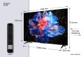 Telewizor TCL 55V6C DLED 55'' 4K Ultra HD Google TV Dolby Atmos DVB-T2 Metaliczny - 2682763