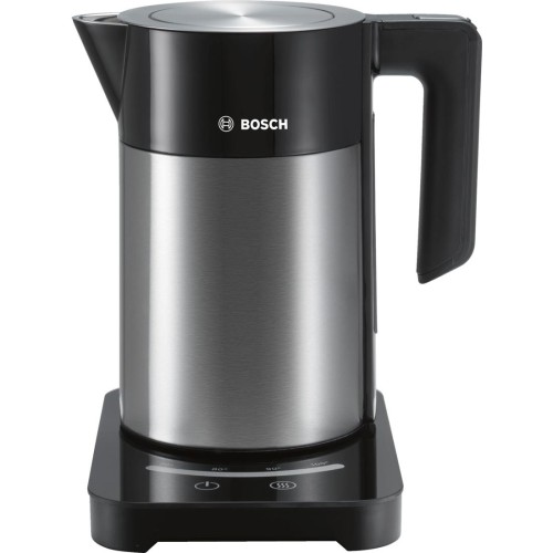 Bosch TWK7203 czajnik elektryczny 1,7 l 1850 W Czarny, Stal nierdzewna - 2701621