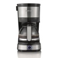 SEVERIN EKSPRES PRZELEWOWY DO KAWY INOX, POJ. DZBANKA 0,4 L, POJ. ZBIORNIKA 0,6 L, FILTR 1X2, PŁYTA GRZEWCZA, MOC 750W KA4808 - 2695019
