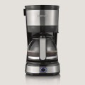 SEVERIN EKSPRES PRZELEWOWY DO KAWY INOX, POJ. DZBANKA 0,4 L, POJ. ZBIORNIKA 0,6 L, FILTR 1X2, PŁYTA GRZEWCZA, MOC 750W KA4808 - 2695017