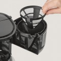 SEVERIN EKSPRES PRZELEWOWY DO KAWY INOX, POJ. DZBANKA 0,4 L, POJ. ZBIORNIKA 0,6 L, FILTR 1X2, PŁYTA GRZEWCZA, MOC 750W KA4808 - 2695020