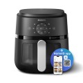 Frytkownica beztłuszczowa PHILIPS NA221/00 black - 2657143